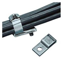 Panduit MTM1H25-C | Pan-Steel Mtm1H25-C Ss Mounts, 1/4" Screw, Ss 304, Natural, Pk100