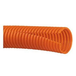 Panduit CLT75F-C3 | CLT75F-C3 Loom Tubing, Orange, PE, 0.75" Nom Dia., PK1