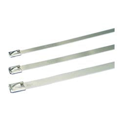 Panduit MLT4S-CP | Pan-Steel MLT4S-CP Cable Tie, SS 304, Standard, 4" Dia., PK100