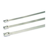 Panduit MLT4S-CP | Pan-Steel MLT4S-CP Cable Tie, SS 304, Standard, 4" Dia., PK100