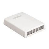 Panduit NK6BXEI-AY | NK 6-Port Surface Mount Box, Electric Ivory