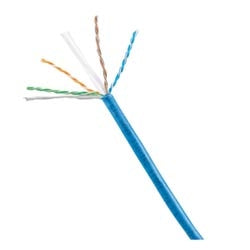 Panduit PUP6504BU-UY | Tx6500 Copper Cable, Cat 6, 23 Awg, U/Utp, Cmp-Lp, Blue