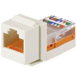 Panduit NK5E88MGRY | NK Category 5e leadframe Jack module, Green