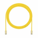 Panduit UTP28CH15YL | Category 5e performance, 28 AWG UTP patch cord with Pan-Plug Modular Plugs on each end.