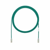 Panduit UTP28SP3MGR | TX6 Plus 28 AWG 4-Pair Stranded UTP Patch Cord, Modular Plug On Each End, Category 6/Class E Performance, Dual Rated (CM/LSZH) Rated, 3 m, Green