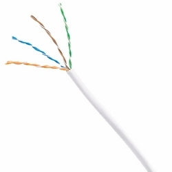 Panduit PUR5C04YL-U | Tx5E Copper Cable, Cat 5E, 24 Awg, U/Utp, Cmr, Yellow