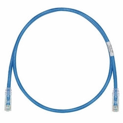 Panduit UTPSP60BUY | Copper Patch Cord, Category 6, Blue UTP Cable, 60 FT.