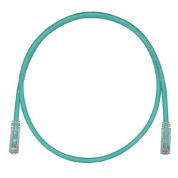 Panduit UTPSP34GRY | Copper Patch Cord, RJ45-RJ45, Category 6, Green UTP Cable, 34 FT.