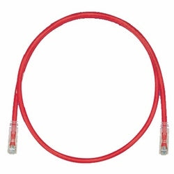 Panduit UTPSP75RDY | Copper Patch Cord, RJ45-RJ45, Category 6, Red UTP Cable, 75 FT.