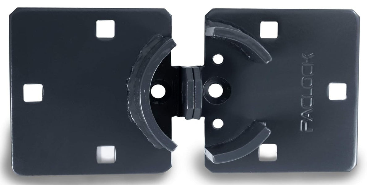Pacific Lock Company PL770 | Hasp, Steel, Powder-Coated, Zinc-Plated, 9 in. Length