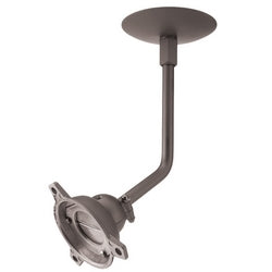 Panavise 120240B | Speaker Mount Ceiling - 40 LB Max. Wt. - Black 12" Post/60 Degree Bend