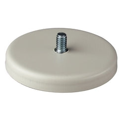 Panavise 864W | Magnetic Base, 5 Lb Capacity, 1/4"-20 TPI Stud, 2.75" Diameter x 0.385" Thickness, Cream, For CCTV
