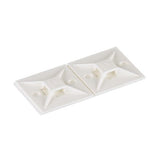 Panduit ABM112-A-C | Cable Tie Mount, Adhesive, 1.12";x1.12"; (28.5mm x 28.5mm), White
