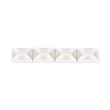 Panduit ABM1M-A-C | Abm1M-A-C Cable Tie Mount, White, Pa 6.6, Rubber Adh., 0.5X0.5", Pk100