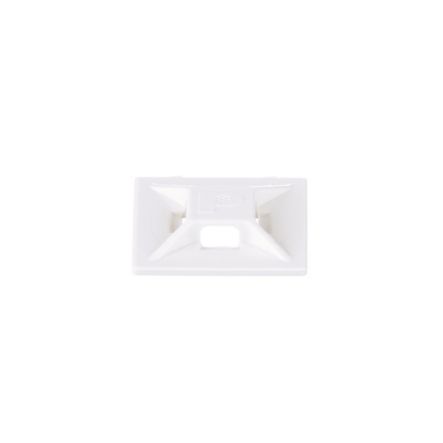 Panduit ABMM-D | ABMM-D Cable Tie Mount, White, ABS, Self-Adh., 0.75x0.75", PK500