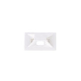 Panduit ABMM-D | ABMM-D Cable Tie Mount, White, ABS, Self-Adh., 0.75x0.75", PK500