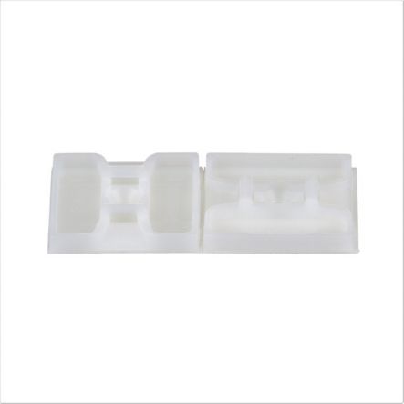 Panduit ABMS-A-C | ABMS-A-C Cable Tie Mount, Natural, PA 6.6, Rubber Adh., 1.13x1.13", PK100