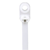 Panduit BC2S-S10-C Clamp Tie, Metal Barb, 8.5";L (216mm), Standard, Nylon, Natural, Pack of 100