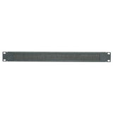 Panduit BR1B | Blanking Panel with Brush Seal Pass-Through 1 RU, Black