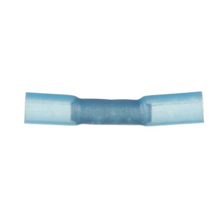 Panduit BSH14-Q Butt Splice, Heat Shrink, 16-14 AWG Range, Yellow, Pack of 5