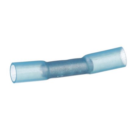 Panduit BSH14-Q Butt Splice, Heat Shrink, 16-14 AWG Range, Yellow, Pack of 5