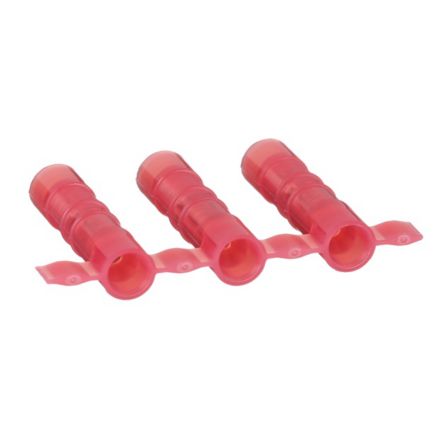 Panduit BSN18-3K | Pan-Term BSN18-3K Butt Splice, Red, Nylon, 16-22 AWG, PK3000