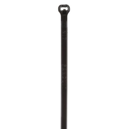 Panduit BT1M-M30 | Dome-Top BT1M-M30 Barb Tie, Black, High Heat PA6.6, 4"L, 18lb, PK1000