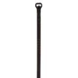 Panduit BT1M-M30 | Dome-Top BT1M-M30 Barb Tie, Black, High Heat PA6.6, 4"L, 18lb, PK1000