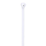 Panduit BT2M-C | Cable Tie, Metal Barb, 7.9";L (201mm), Miniature, Nylon, Natural, Pack of 100