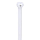 Panduit BT3S-C Cable Tie, Metal Barb, 12.0";L (305mm), Standard, Nylon, Natural, Pack of 100