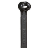 Panduit BT6LH-C0 | Dome-Top BT6LH-C0 Barb Tie, Black, UV PA6.6, 21.2"L, 120lb, PK100