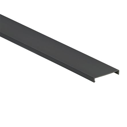 Panduit C2BL6 | Duct Cover, PVC, 2";W X 6’;L, Black