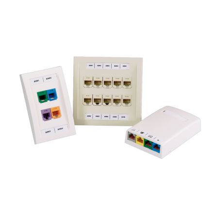 Panduit C390X030Y1C | P1 6-Port Label Cover