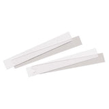 Panduit C4PPLK Replacement Label Kit for Modular Patch Panels and Furniture Faceplates, 6 labels and 6 clear label covers