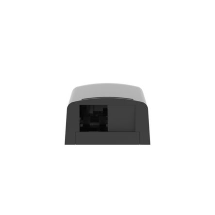 Panduit CBX2BL-AY | Mini-Com Surface Mount Box Accepts Up to Two Mini-Com Modules, Dimensions: 1.06";H x 1.95";W x 3.65";L (27.0mm x 49.5mm x 92.7mm), Black