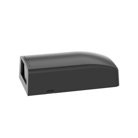 Panduit CBX2BL-AY | Mini-Com Surface Mount Box Accepts Up to Two Mini-Com Modules, Dimensions: 1.06";H x 1.95";W x 3.65";L (27.0mm x 49.5mm x 92.7mm), Black