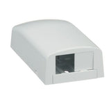 Panduit CBX2WH-AY | Mini-Com Surface Mount Box Accepts Up To Two Mini-Com Modules, Dimensions: 1.06";H x 1.95";W x 3.65";L (27.0mm x 49.5mm x 92.7mm), White