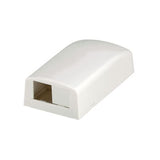 Panduit CBX2WH-AY | Mini-Com Surface Mount Box Accepts Up To Two Mini-Com Modules, Dimensions: 1.06";H x 1.95";W x 3.65";L (27.0mm x 49.5mm x 92.7mm), White
