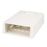 Panduit CBXF12IW-AY | Mini-Com, Surface Mount Boxes, With Fiber Spool, 12 port, Off White
