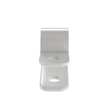 Panduit CCH38-S10-C Fixed Diameter Clamp, Heavy Duty, .38"; (9.7mm) Bundle, #10 Screw (M5), White, Pack of 100