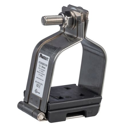 Panduit CCSSQD2226-X | Cable Cleat,QD Clamp Type,316L SS,Quad,22-26mm OD,PK10