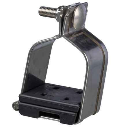 Panduit CCSSQD2226-X | Cable Cleat,QD Clamp Type,316L SS,Quad,22-26mm OD,PK10