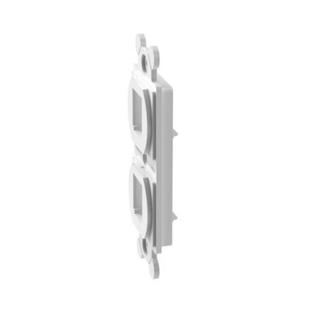 Panduit CF1062WHY | Frame, Type 106, 2 Port, White