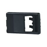 Panduit CFFPA2BL | Furniture Faceplate, 2 Port, Angle d Black