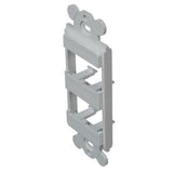 Panduit CFG4WH | GFCI Frame, 4 Port, White
