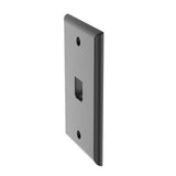 Panduit CFP1BL | Faceplate, 1 Port, Classic, Black