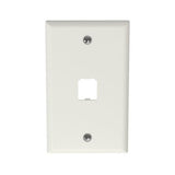 Panduit CFP1IW | Faceplate, 1 Port, Classic, Off White