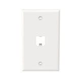 Panduit CFP1WH | Faceplate, 1 Port, Classic, White