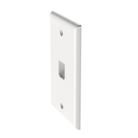 Panduit CFP1WH | Faceplate, 1 Port, Classic, White
