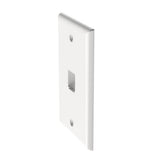 Panduit CFP1WH | Faceplate, 1 Port, Classic, White